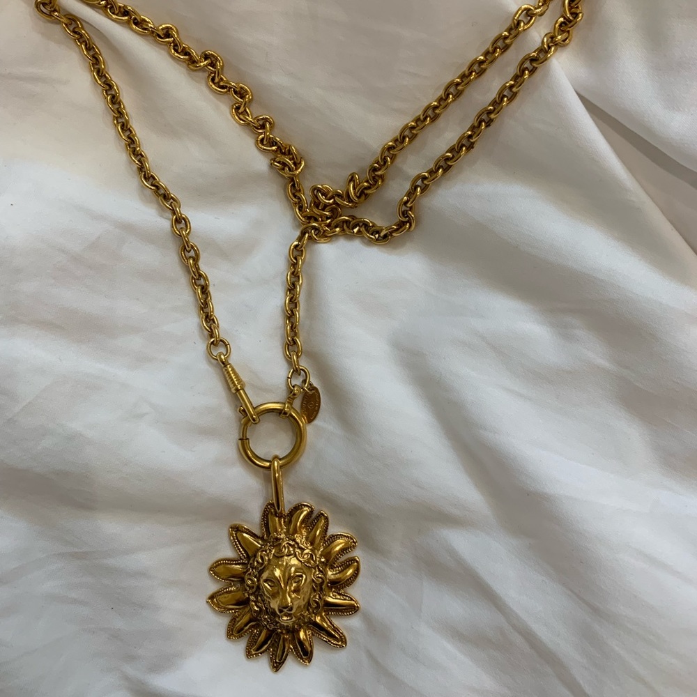 Chanel vintage Lion necklace